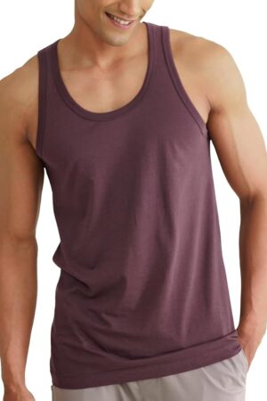 DAMENSCH Neo-Cotton Round Neck Vest for Man, Anti-Bacterial, Shape Retaining Vest, 100% Cotton Banyan for Men, Buttery Soft Inner Baniyan