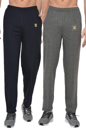 Mack Jonney Men's Regular Fit Track Pants(Pack of 2)